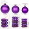 30PCS 2" Christmas Ball Ornaments Shatterproof (Purple) - 1.97 x 1.97 x 1.97 inches